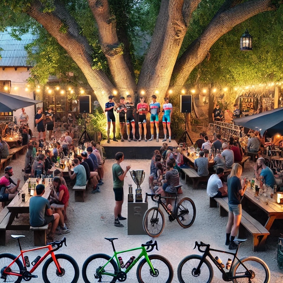 Liebe La Forêt Community,

am 21. September wollen wir gemeinsam mit euch auf die tolle Saison anstoßen und die GewinnerInnen der diesjährigen Tour de Forêt ehren. Die KI macht das auf dem Bild schon mal ganz gut vor 😅

Wir starten um 12:30 Uhr beim @boreal.kassel mit eine ca. zweistündigen Ausfahrt a‘ la Feierabend Gravel.
Gerne könnt ihr Wechselkleidung vor Ort lassen. Es ist immer jemand da.

Ab 15 Uhr starten wir mit der SiegerInnenehrung.
Essen gibt’s von @mahmouds.kitchen und Drinks vom @boreal.kassel im Rahmen der Boreal Closing Party. Für alle TeilnehmerInnen der Tour de Forêt gibt es ein Essen + Getränk aufs Haus! Musikalisch wird das Ganze untermalt von den Locals und Freunden RAVE DAVE, ROLLERCOASTER KAI und SERDI FM b2b SCHURKE LEBEN

Ihr seid alle herzlich eingeladen um ab 22 Uhr zur Party im Schlachthof zu kommen. Für alle TDF TeilnehmerInnen gibts den Eintritt zum halben Preis! Also, wer Bock hat zu Raven, in nem Fahrradfahrer*innen-Trikot: Bitte kommen. 

@160kbpm - fast paced rhythms and the State of trance. Micro Festival mit @blame.the.booker @schlachthofbronx @the_jakob_sister 

@160kbpm erkundet die farbenfrohe Welt schneller Rhythmen, in einer Zeit, in der Technologie unser Leben rasant verändert und Wissenschaft zunehmend die Idee von Spiritualität verdrängt. 
Diese Veranstaltungsreihe soll einen Raum schaffen, in dem Menschen, über die Grenzen von Musikstilen und Kulturen hinweg, ihre Körper und ein Gemeinschaftsgefühl neu entdecken können.

prepare for a wild ride!

Wir freuen uns auf Euch!
Euer La Forêt Team